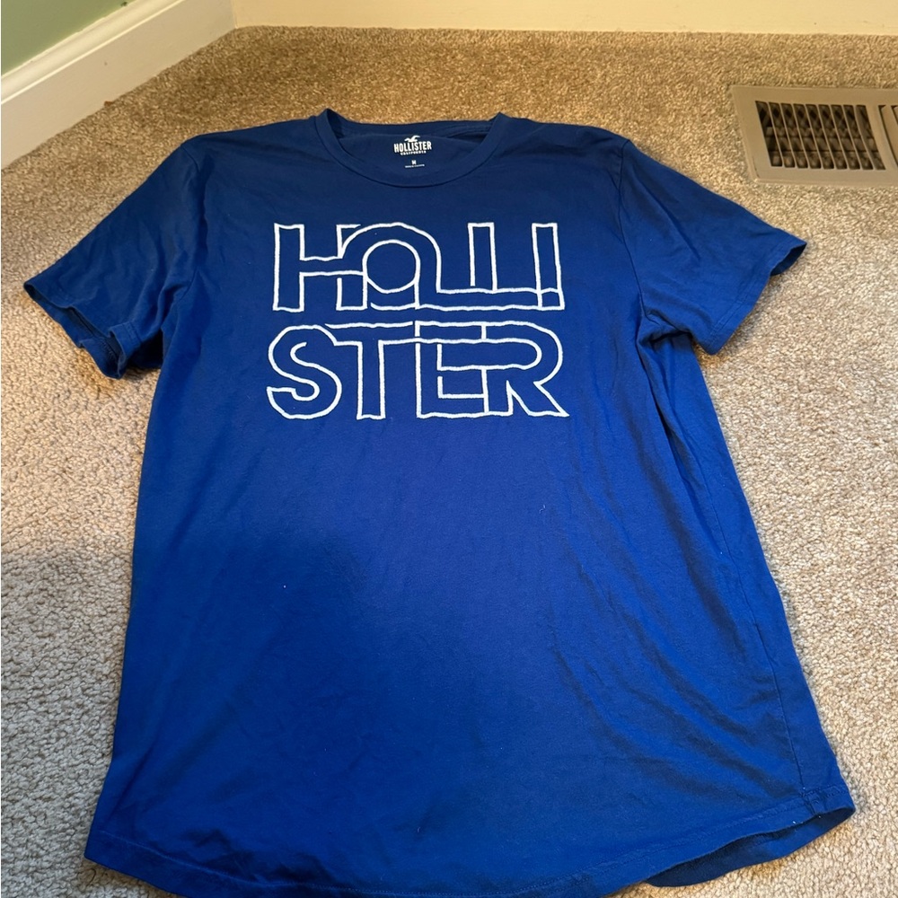 Hollister Blue Graphic Tee